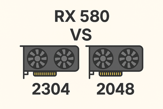 RX 580 2304SP VS 2048SP أيهم الأفضل وليه ؟