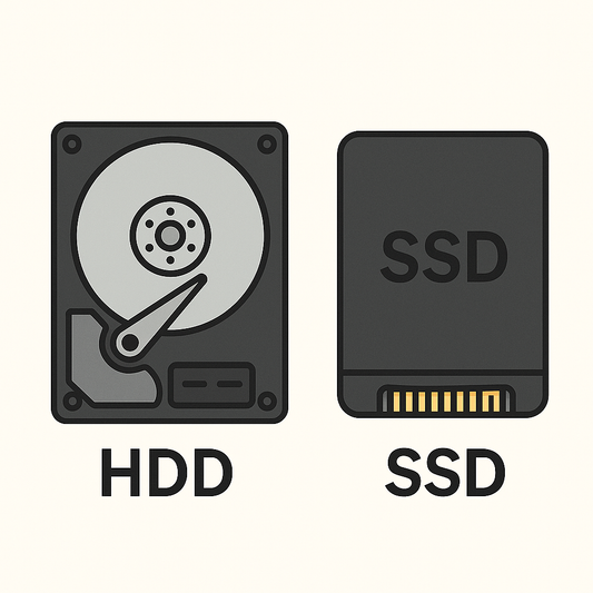 💽 الفرق بين HDD و SSD – وليه SSD بقى ضروري ؟
