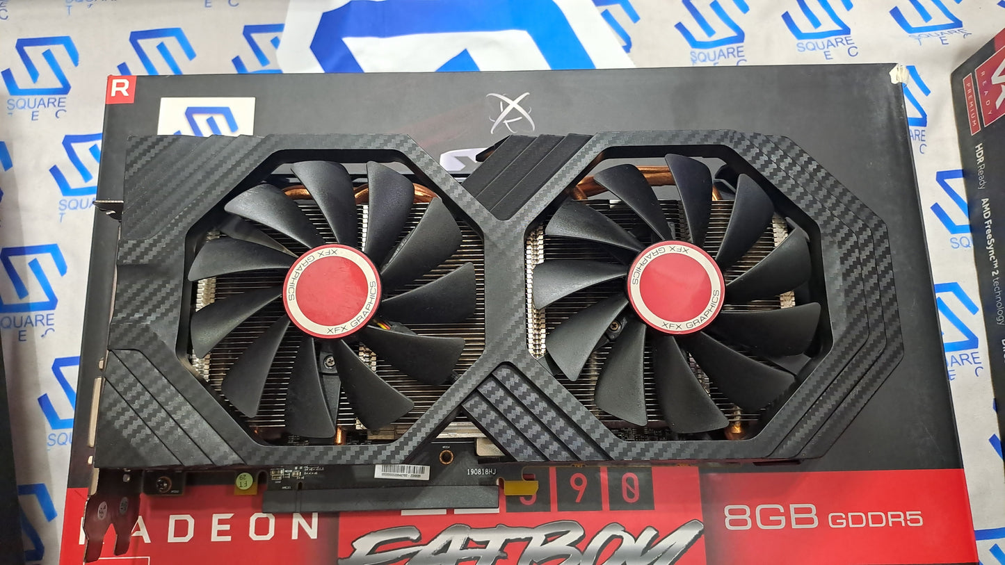 RX 590 XFX FATBOY OC+ 8GB 1565MHz GDDR5