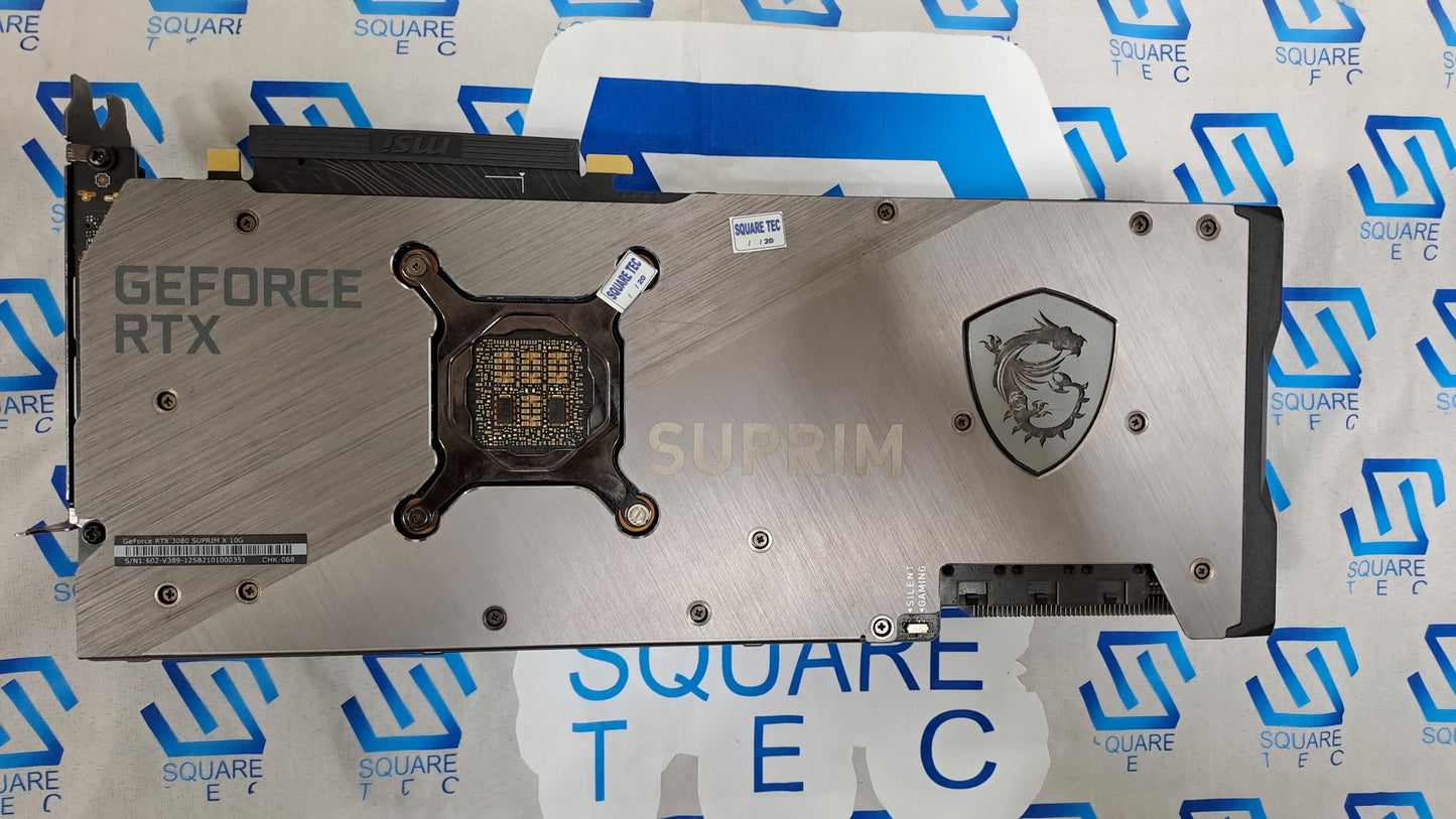 RTX 3080 MSI SUPRIM X 10GB GDDR6X