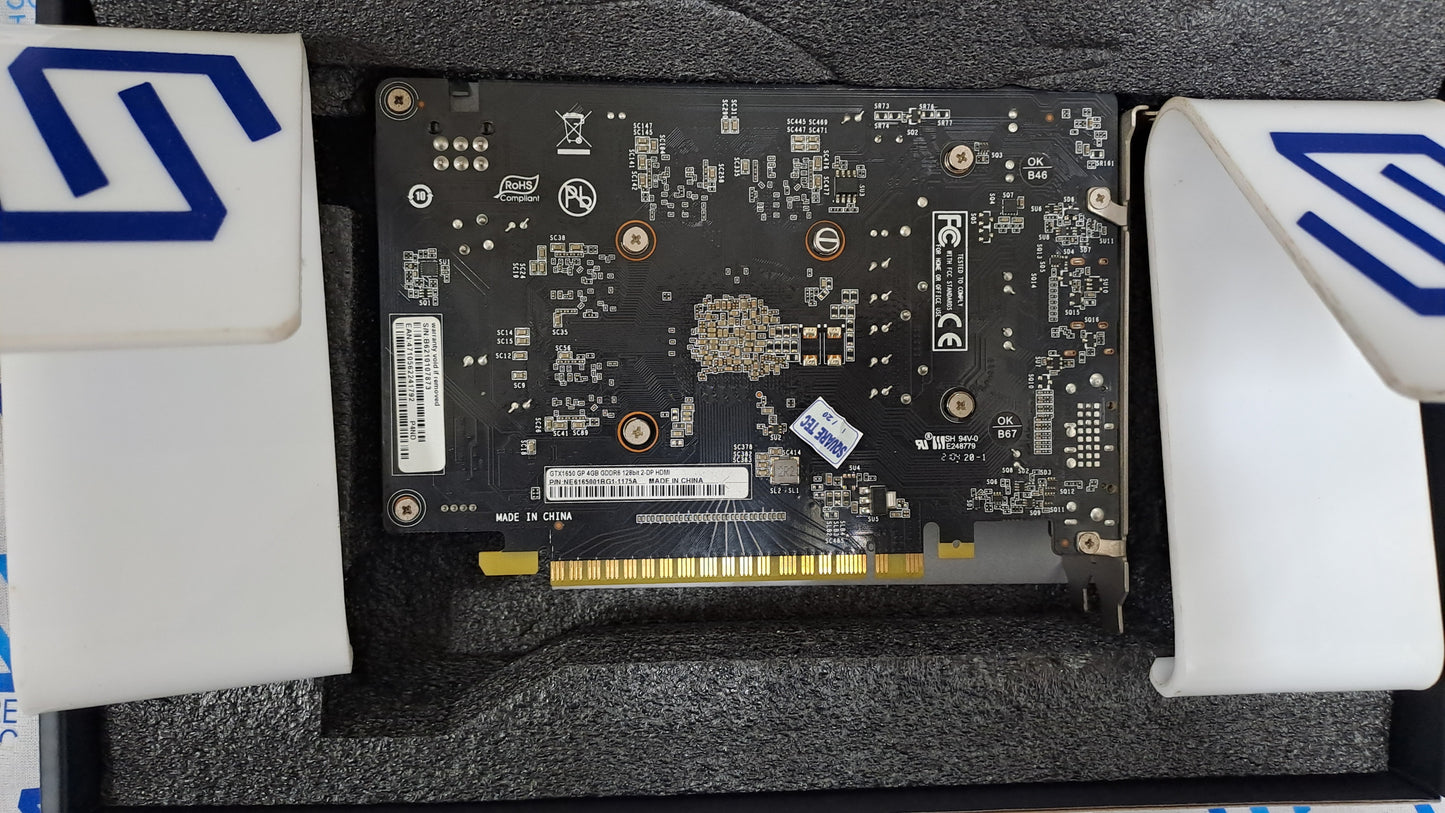 GTX 1650 PALIT GeForce GAMINGPRO 4GB GDDR6