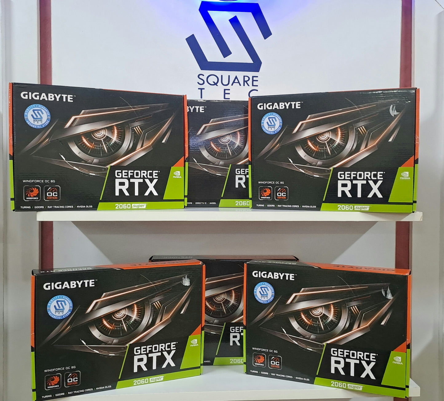 RTX 2060 SUPER GIGABYTE GeForce WINDFORCE OC 8GB GDDR6