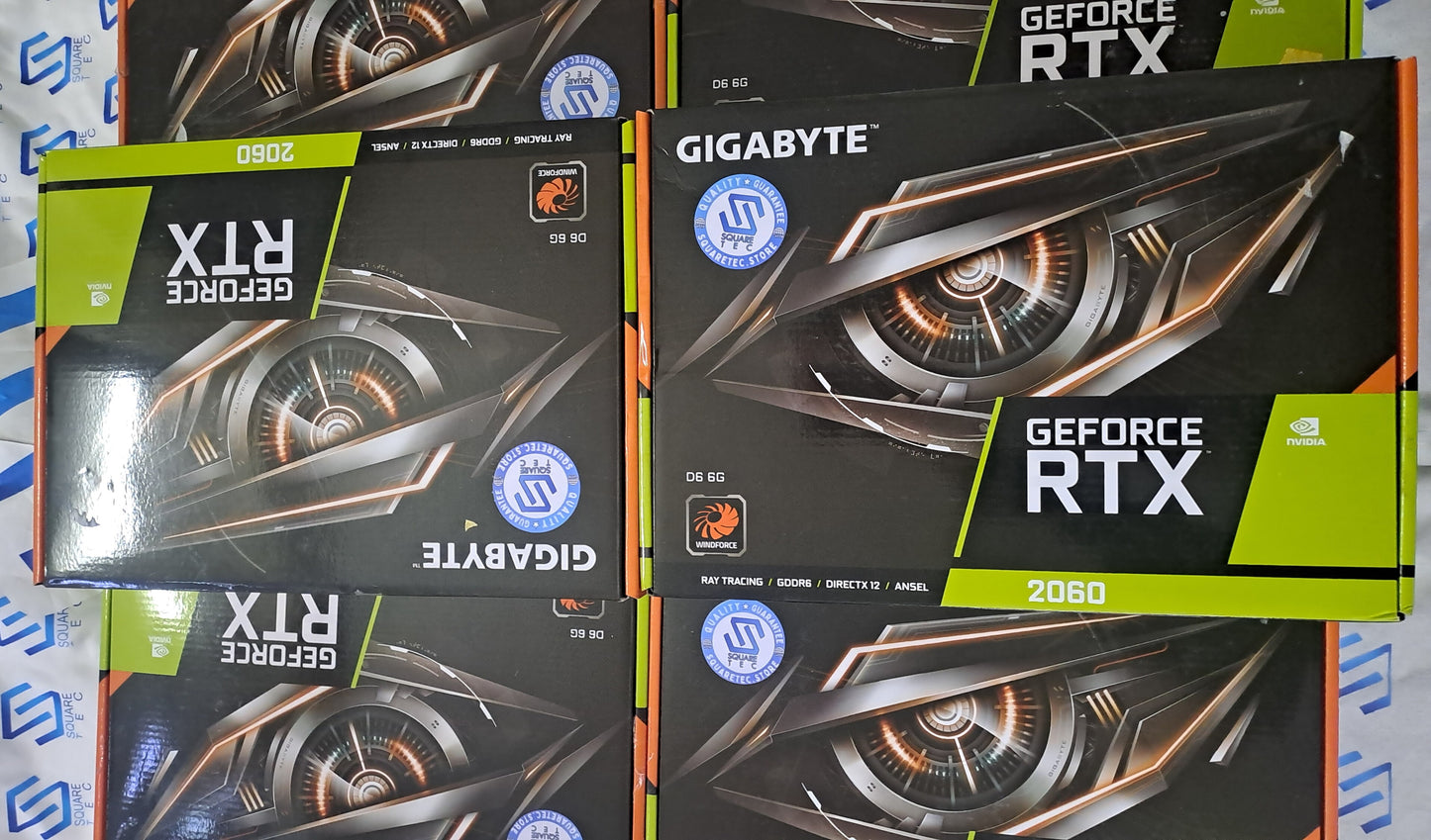RTX 2060 GIGABYTE GeForce Windforce D6 6GB GDDR6
