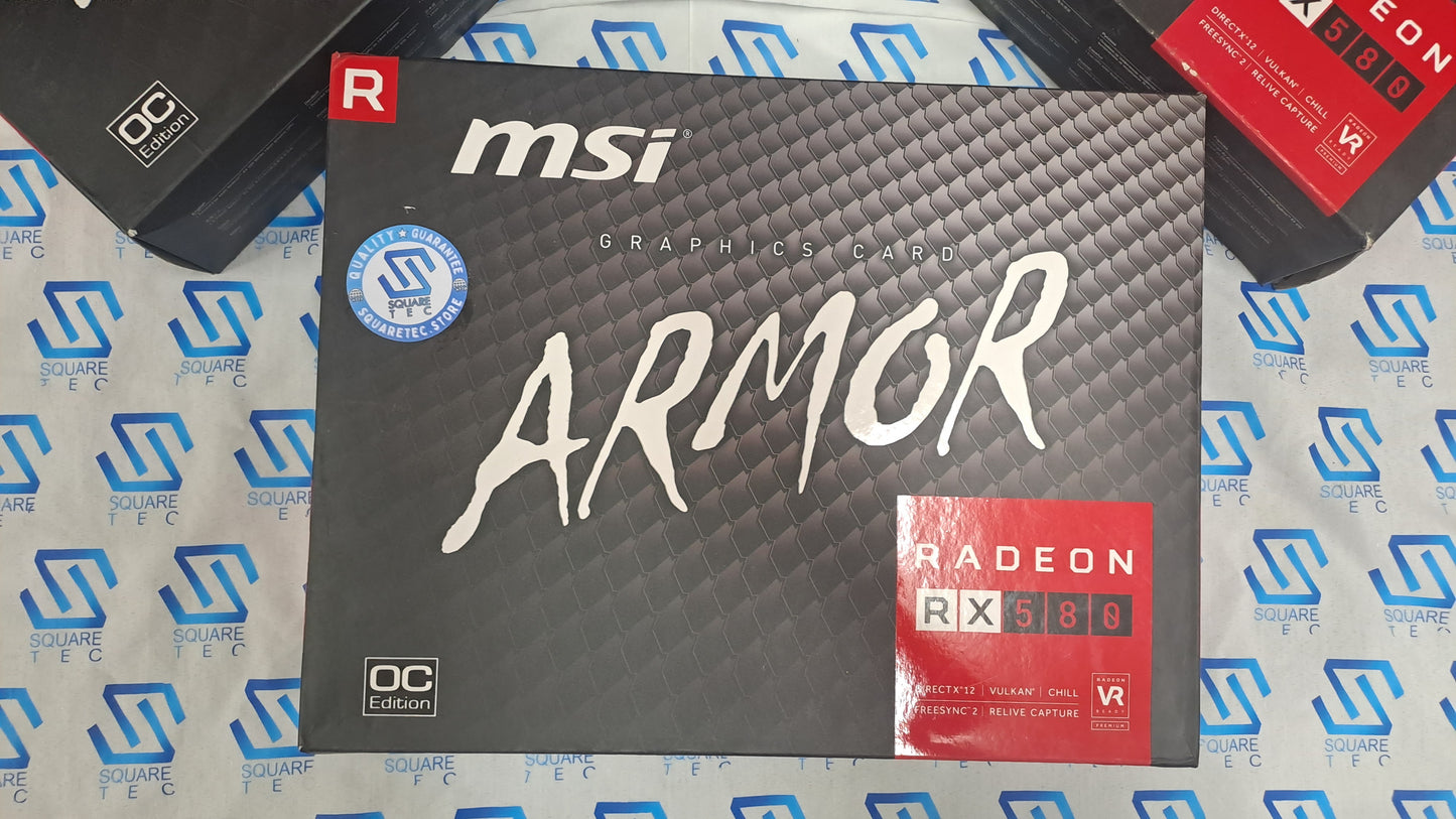 RX 580 MSI ARMOR 8GB OC 2304SP