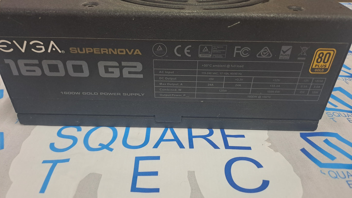 POWER SUPPLY GOLD EVGA 1600W G2 +80