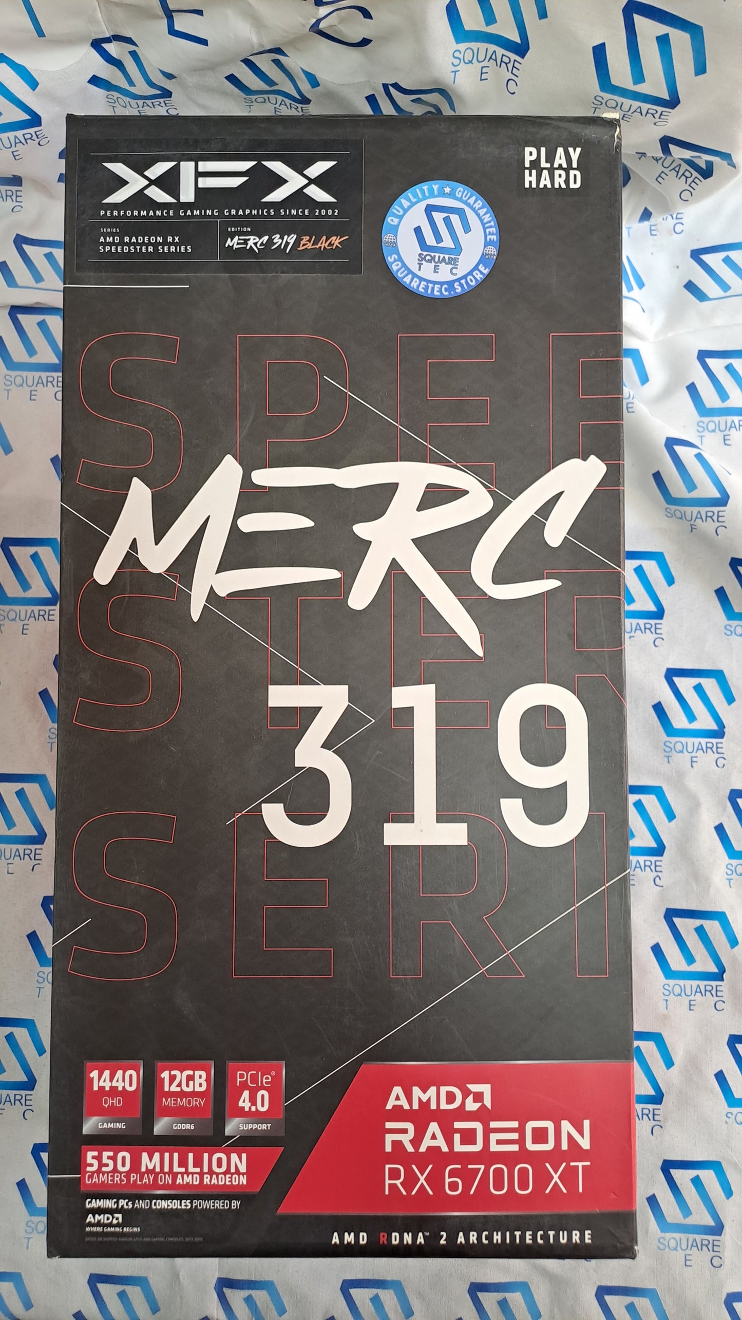 RX 6700XT XFX SPEEDSTER MERC 319 BLACK 12GB GDDR6