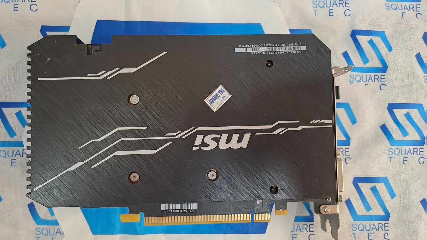 GTX 1660S MSI VENTUS XS 6GB GDDR6