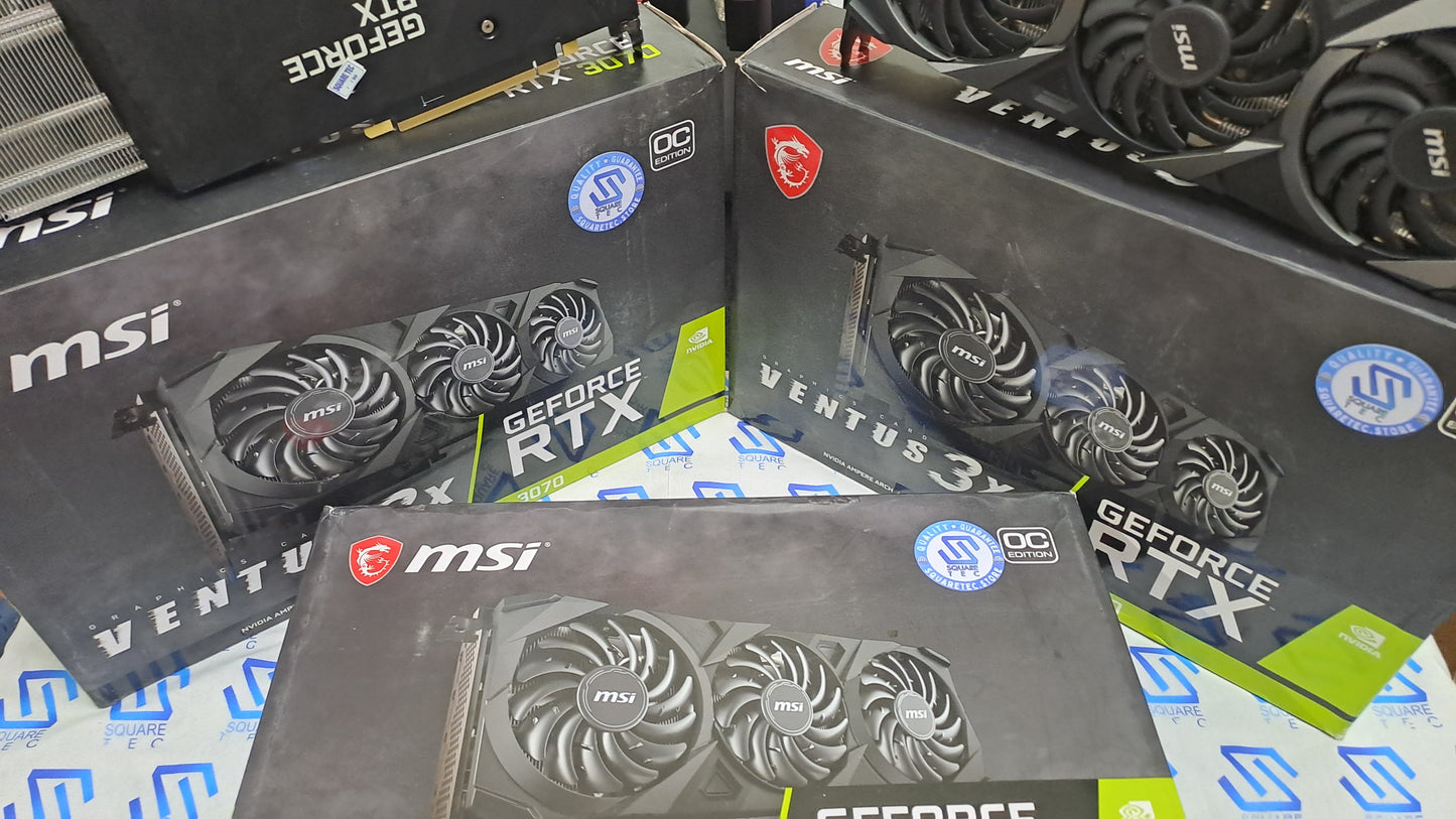 RTX 3070 MSI VENTUS 3X OC 8GB GDDR6