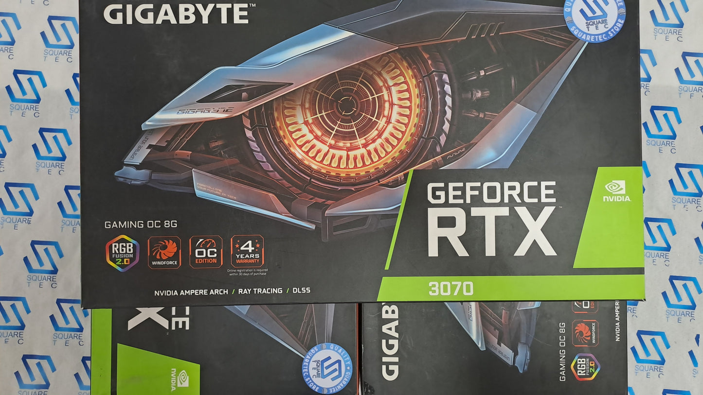 RTX 3070 GIGABYTE GAMING OC 8GB GDDR6