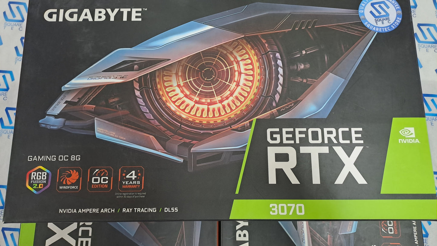 RTX 3070 GIGABYTE GAMING OC 8GB GDDR6