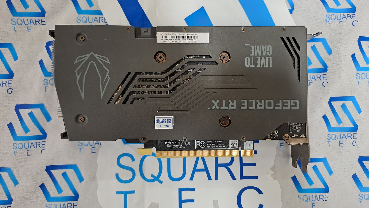 RTX 3060 ZOTAC GAMING TWIN EDGE 12GB GDDR6