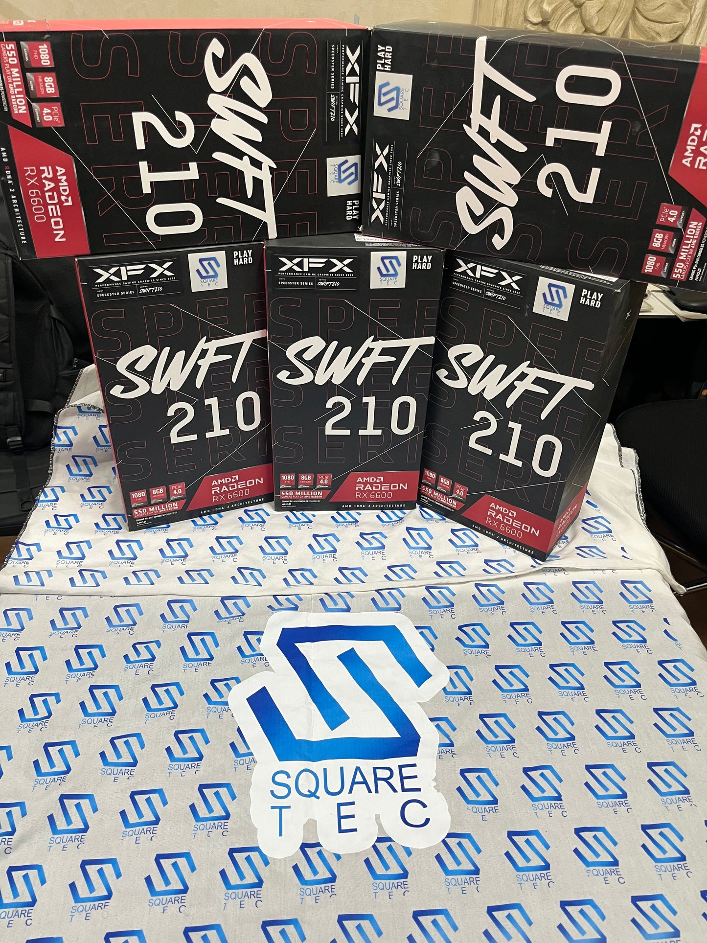RX 6600 XFX SPEEDSTER SWFT 210 8GB GDDR6