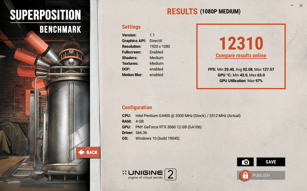 RTX 3060 PNY 12GB GDDR6