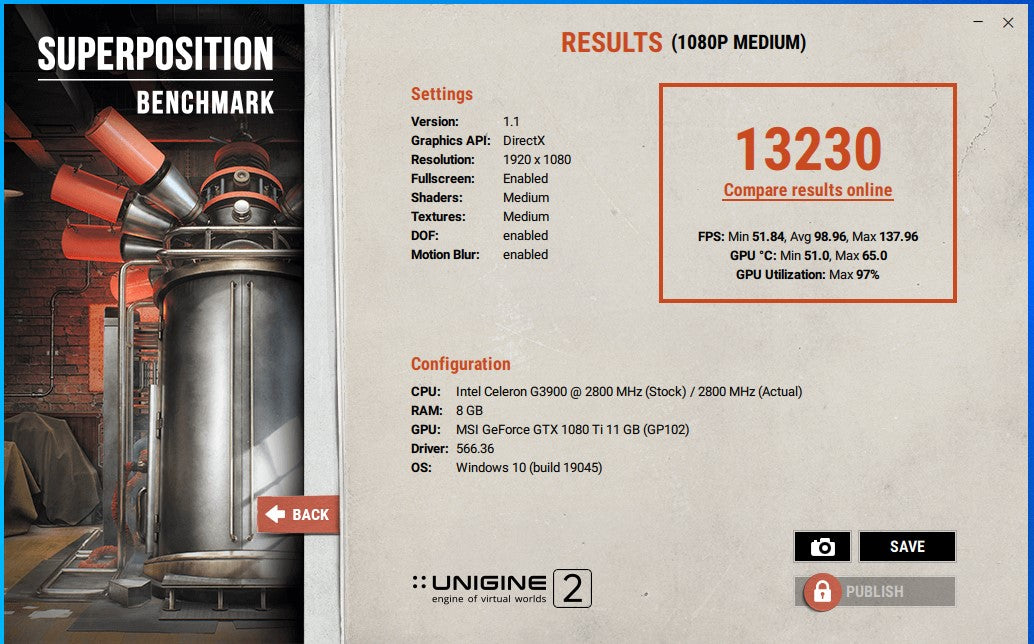 GTX 1080 Ti MSI GeForce GAMING X 11GB GDDR5X