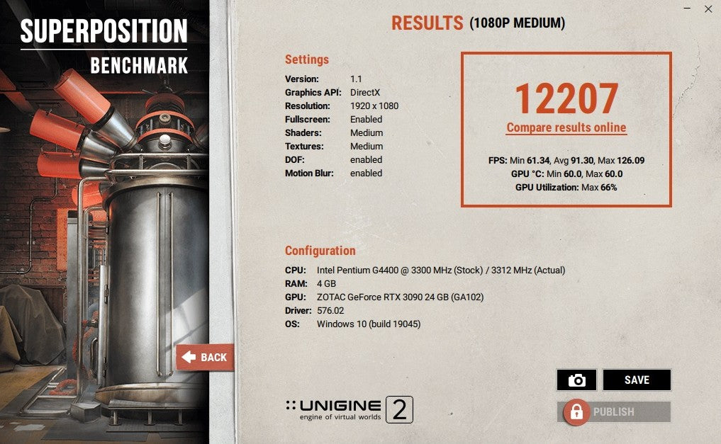 RTX 3090 ZOTAC GAMING TRINITY 24GB GDDR6X