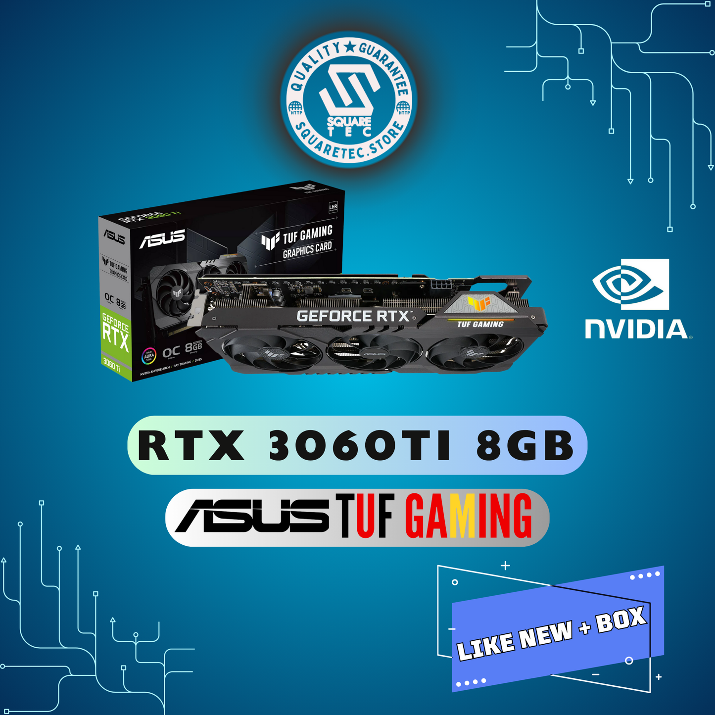 RTX 3060Ti ASUS TUF GAMING 8GB GDDR6
