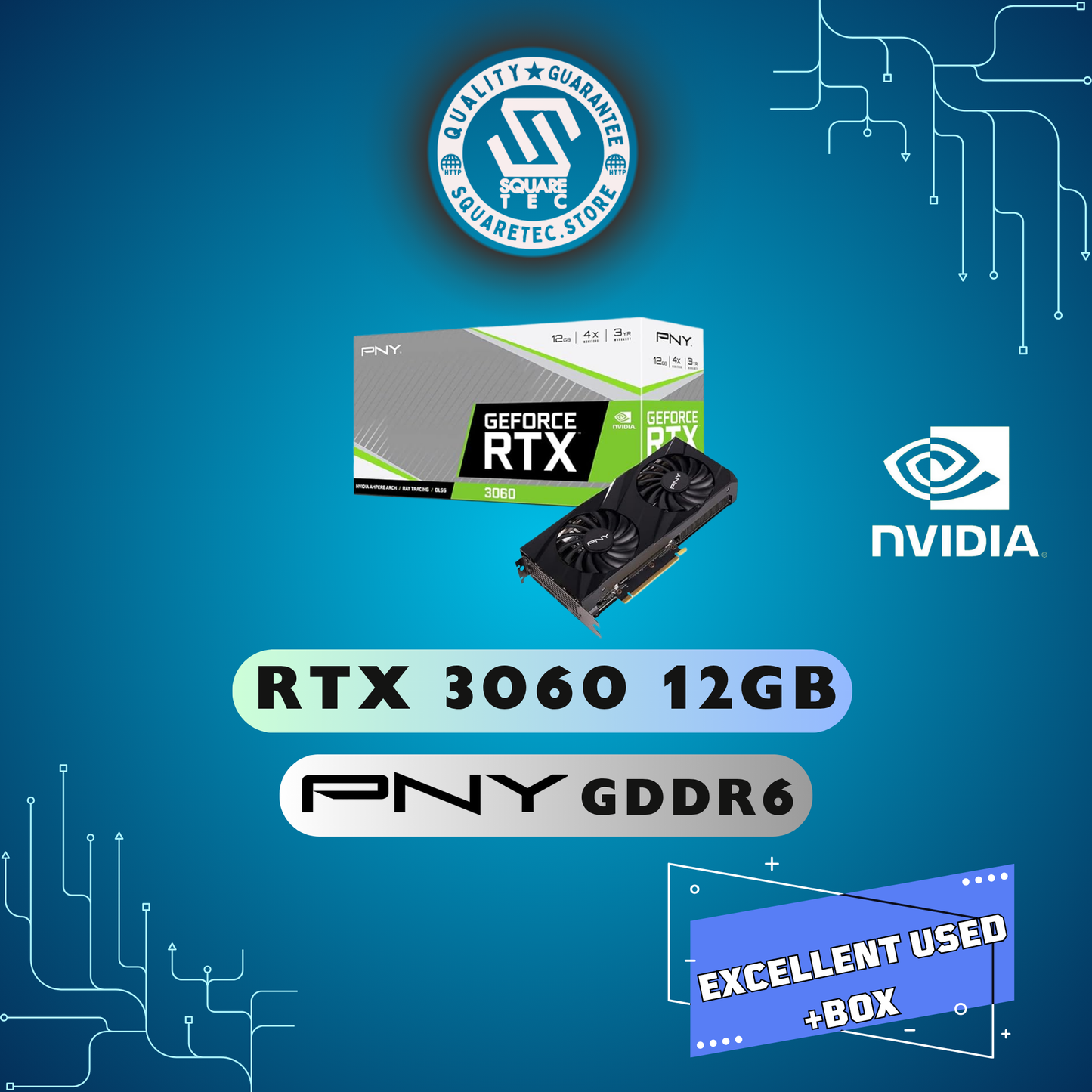 RTX 3060 PNY 12GB GDDR6