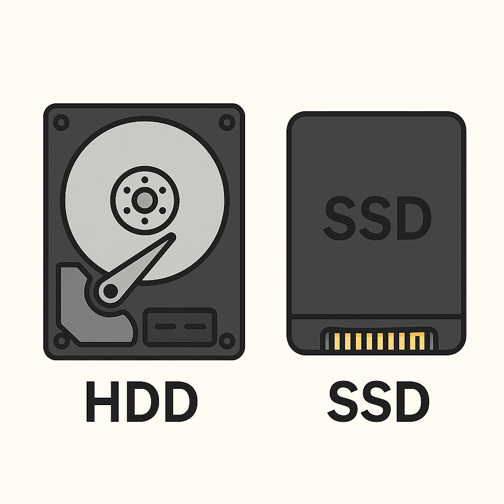 💽 الفرق بين HDD و SSD – وليه SSD بقى ضروري ؟