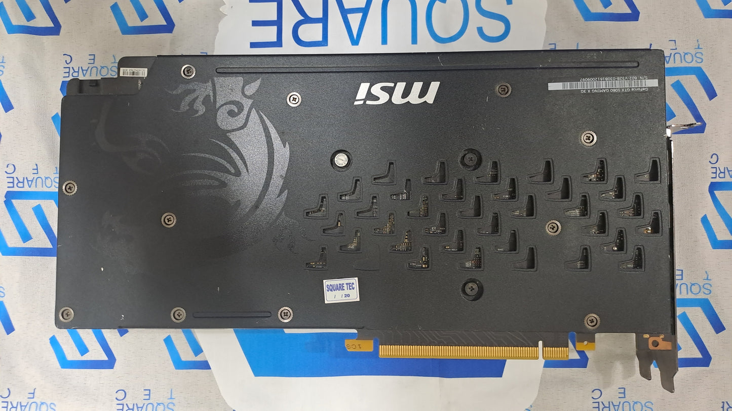 GTX 1060 MSI GAMING X 3GB GDDR5