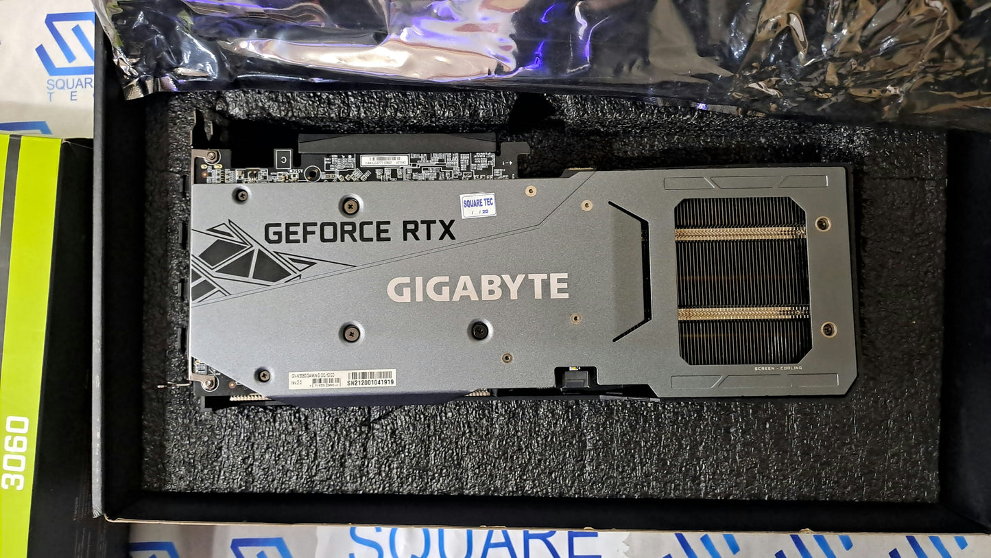 RTX 3060 GIGABYTE GAMING OC 12GB GDDR6
