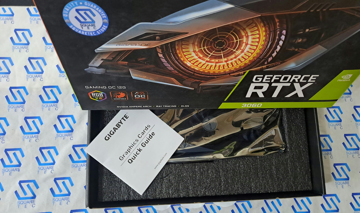 RTX 3060 GIGABYTE GAMING OC 12GB GDDR6