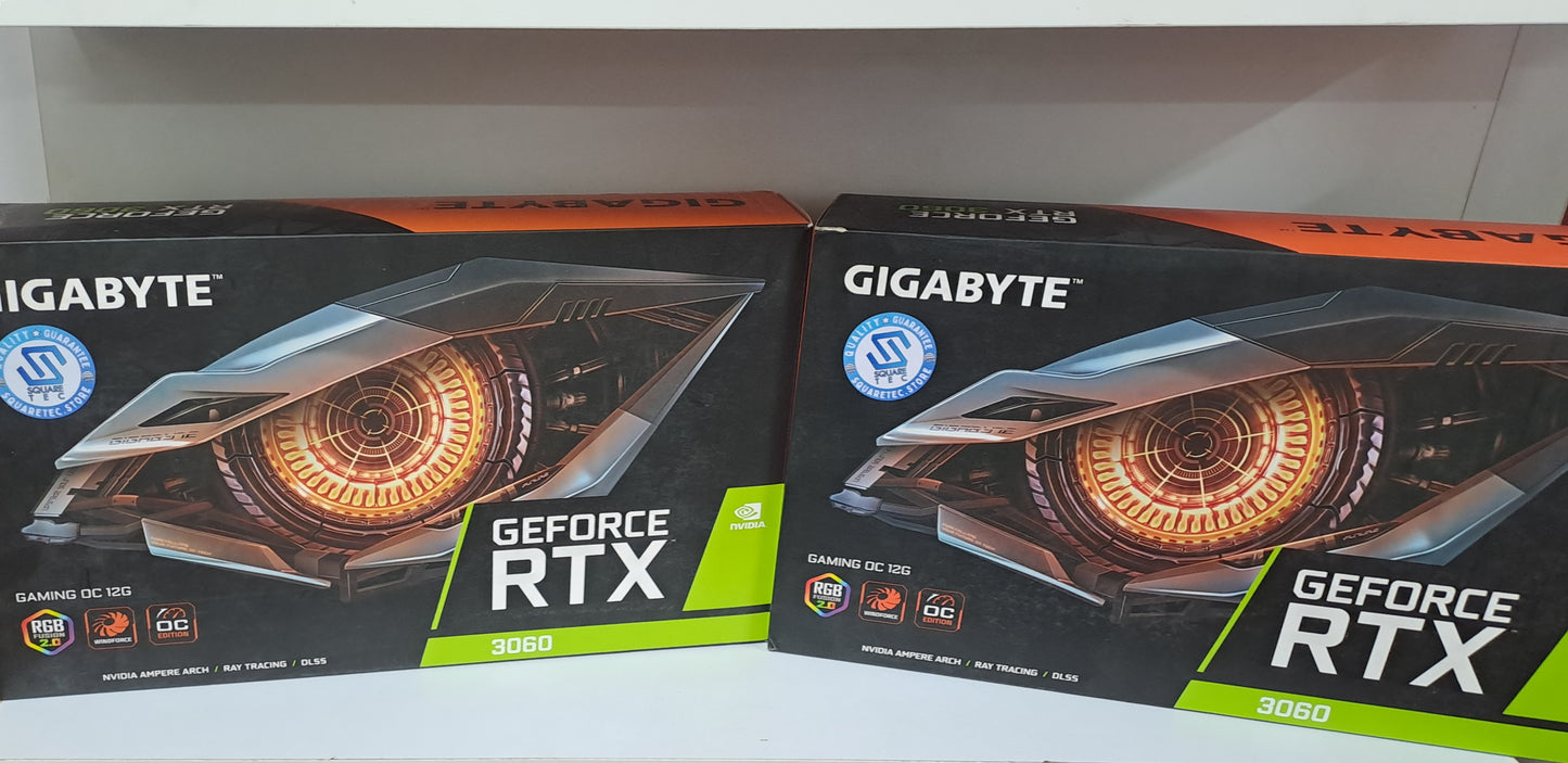 RTX 3060 GIGABYTE GAMING OC 12GB GDDR6
