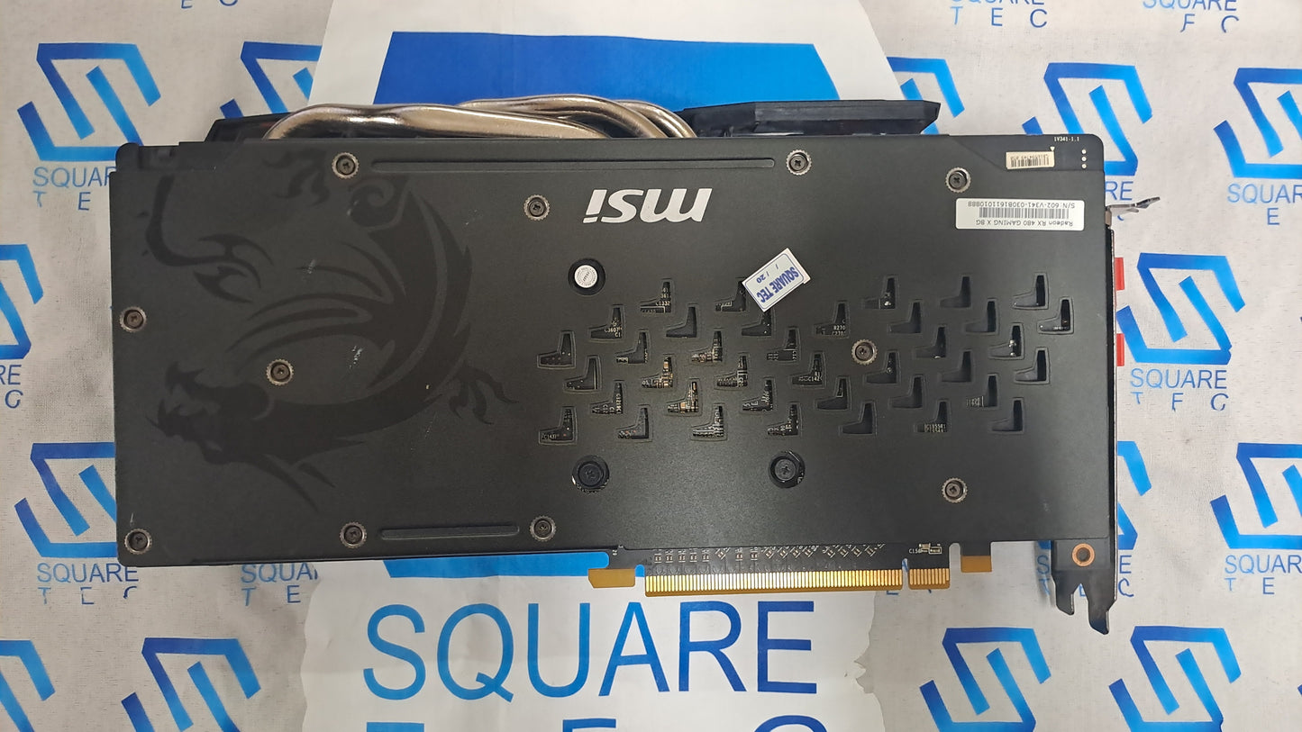 RX 480 MSI GAMING X 8GB GDDR5