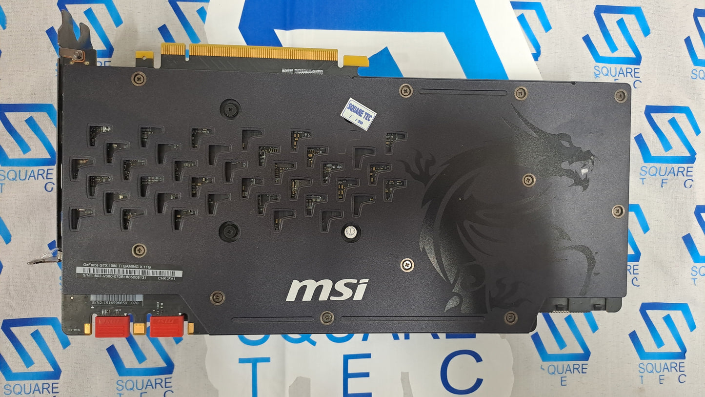 GTX 1080 Ti MSI GeForce GAMING X 11GB GDDR5X