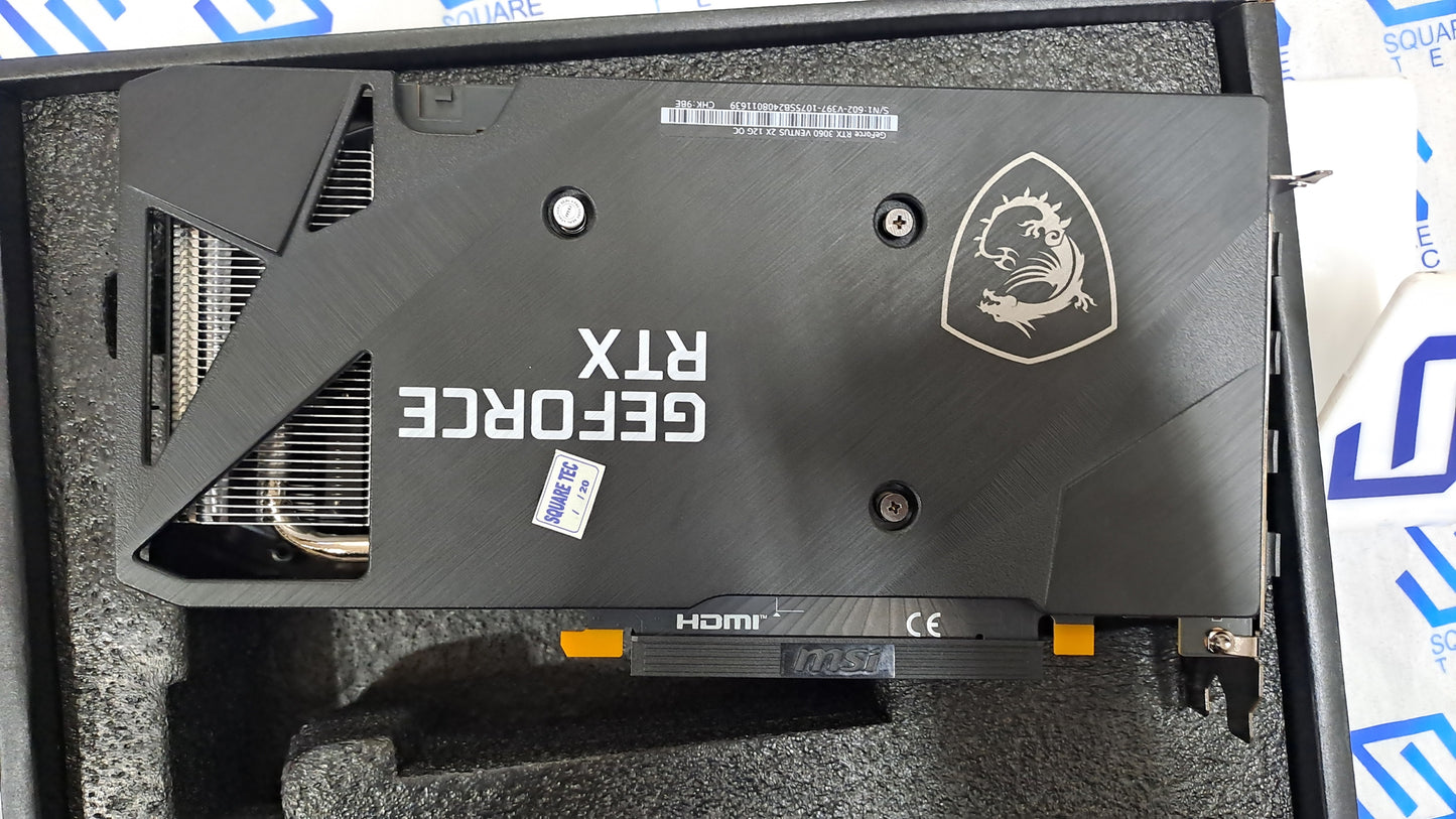 RTX 3060 MSI VENTUS 2X 12GB GDDR6