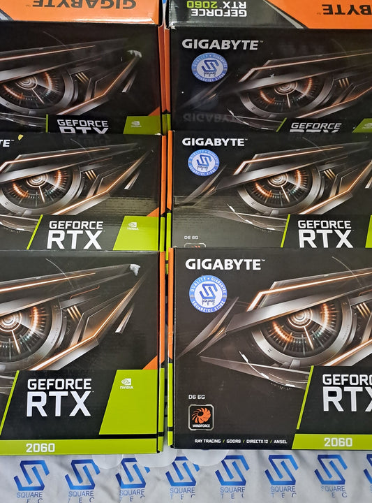 RTX 2060 GIGABYTE GeForce Windforce D6 6GB GDDR6