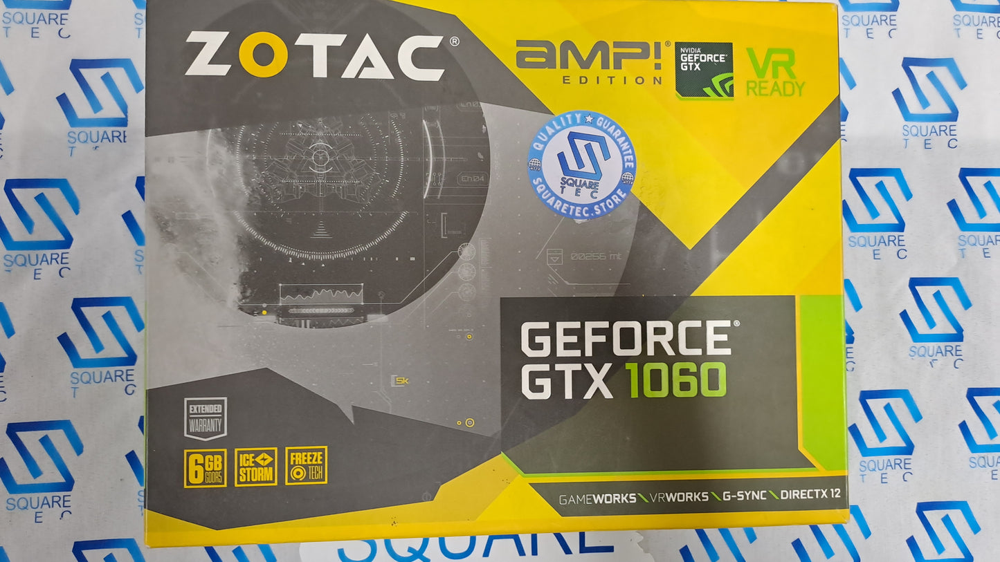 GTX 1060 ZOTAC AMP EDITION 6GB GDDR5