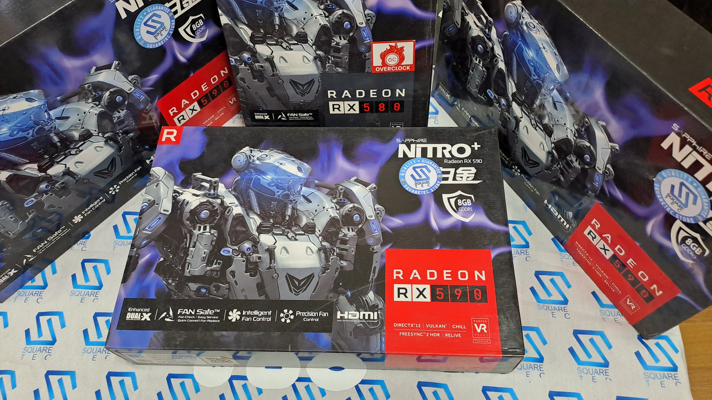 RX 590 SAPPHIRE NITRO+ 8GB SERIES