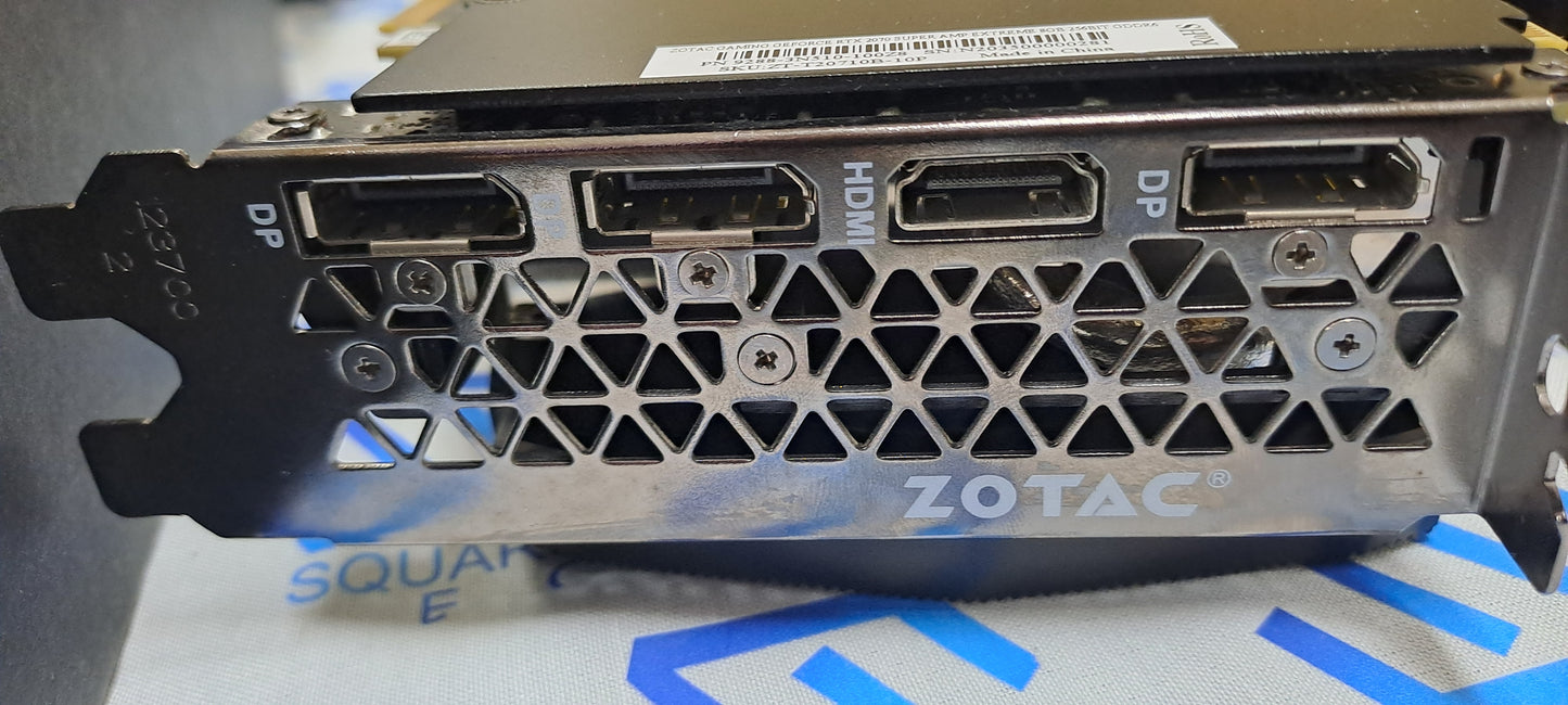 RTX 2070 SUPER ZOTAC GAMING AMP EXTREME 8GB GDDR6