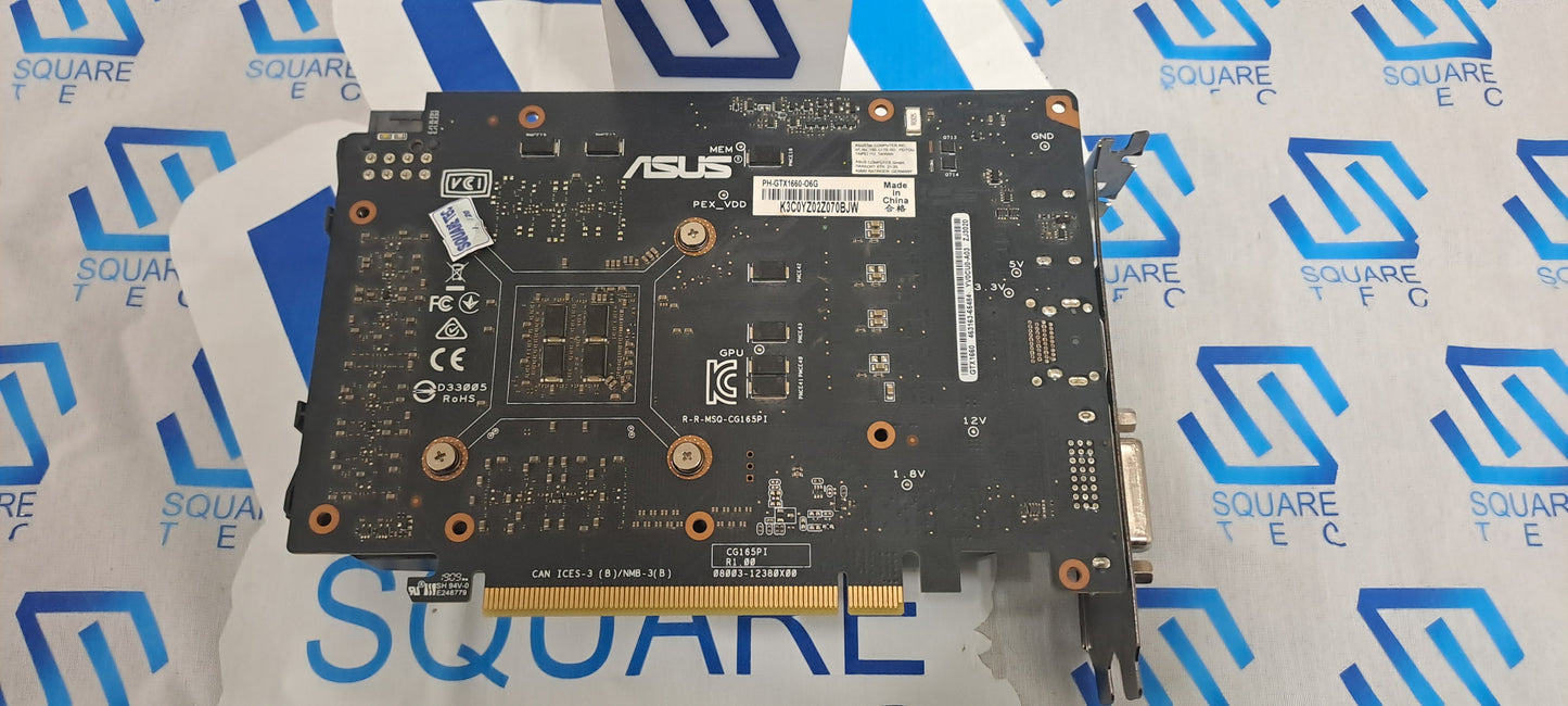GTX 1660 ASUS PHOENIX OC 6GB GDDR5