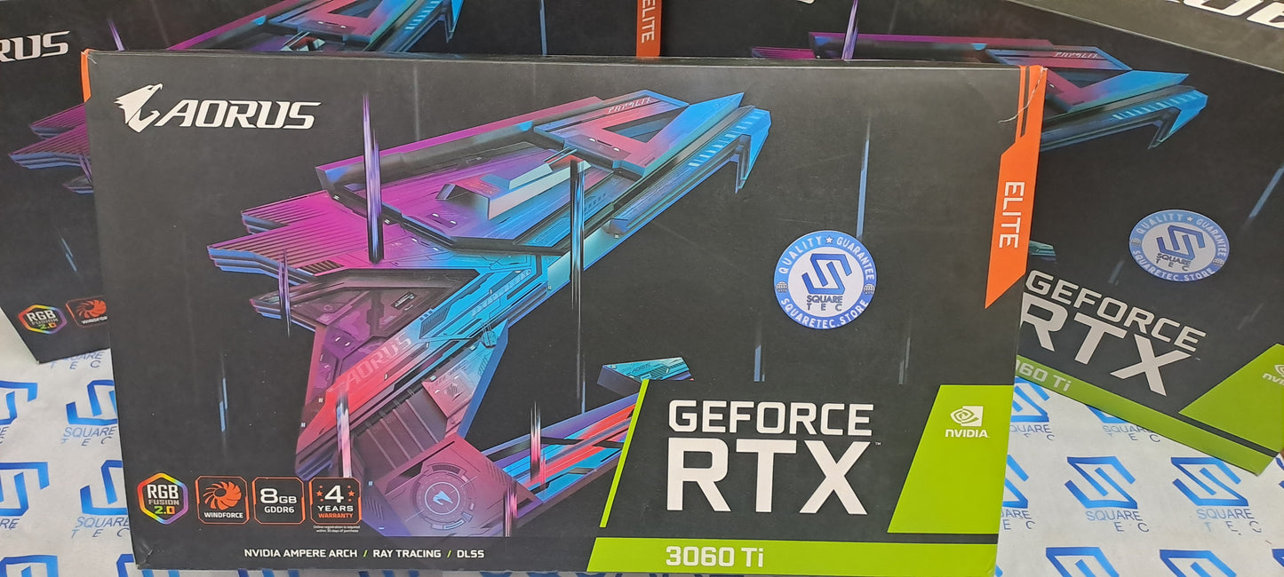 RTX 3060 Ti GIGABYTE AORUS ELITE 8GB GDDR6
