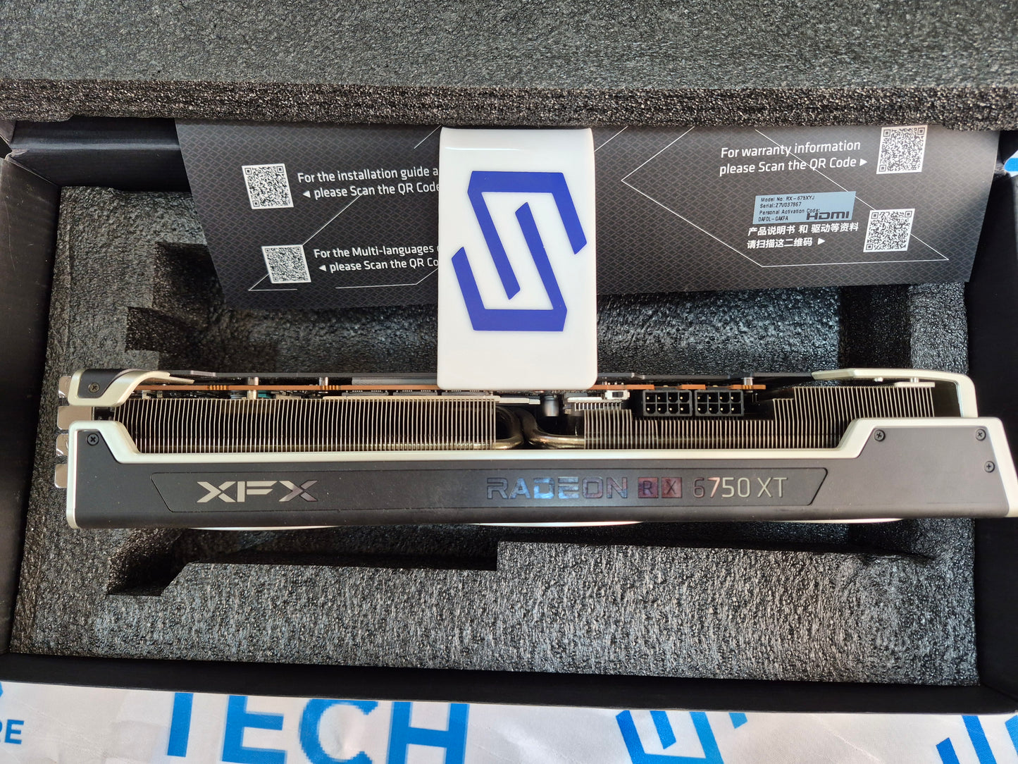 RX 6750XT XFX SPEEDSTER QICK 319 12GB GDDR6‏