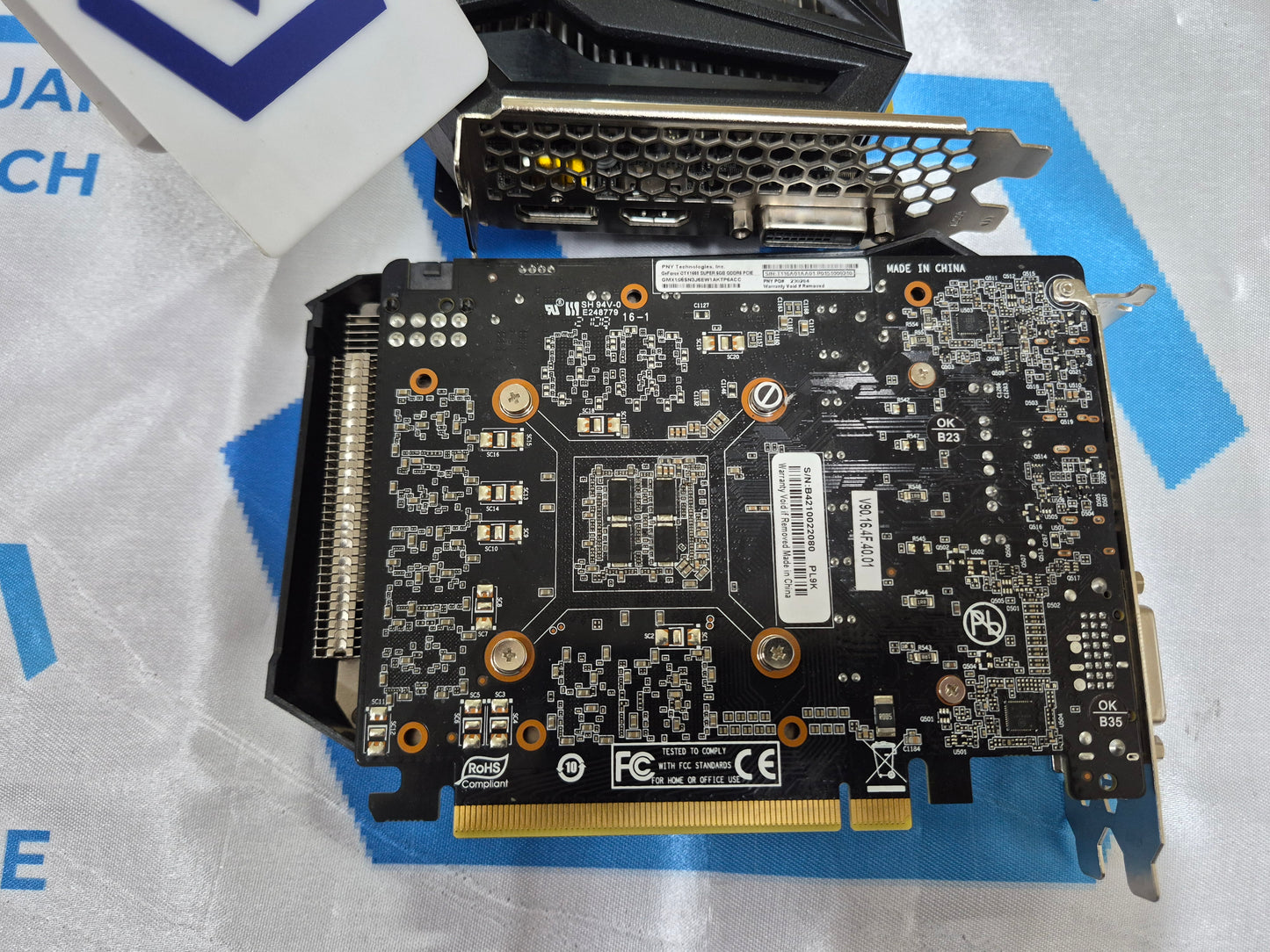 GTX 1660SUPER PNY SINGLE FAN 6GB GDDR6