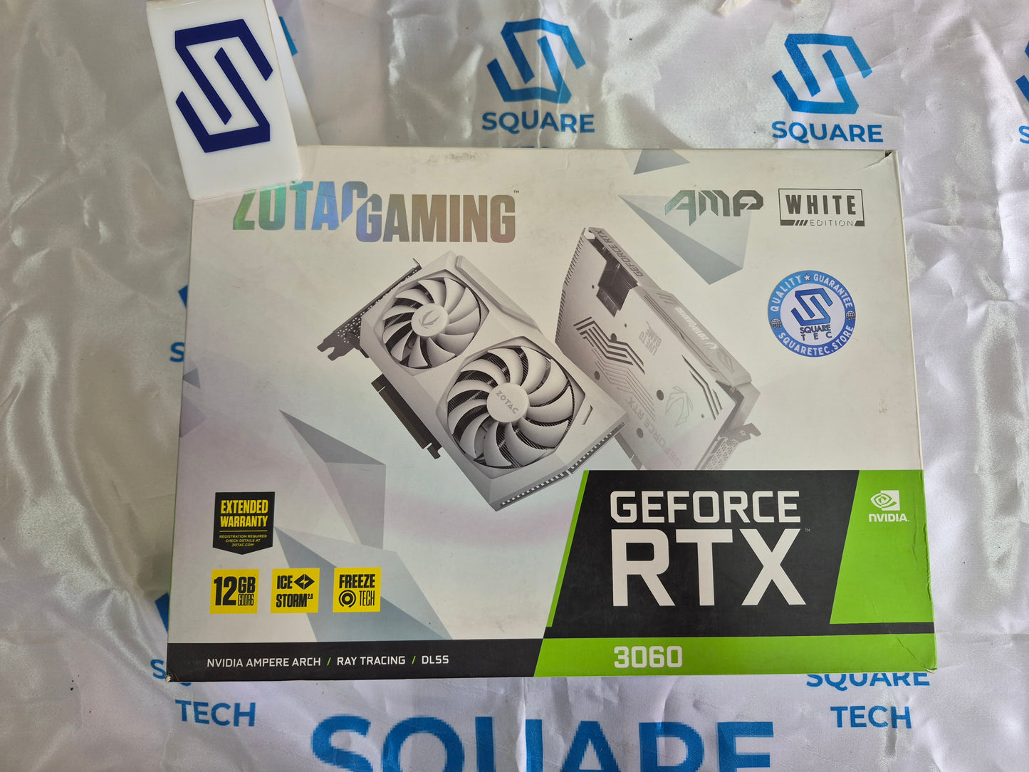 RTX 3060 ZOTAC GAMING AMP WHITE EDITION 12GB GDDR6