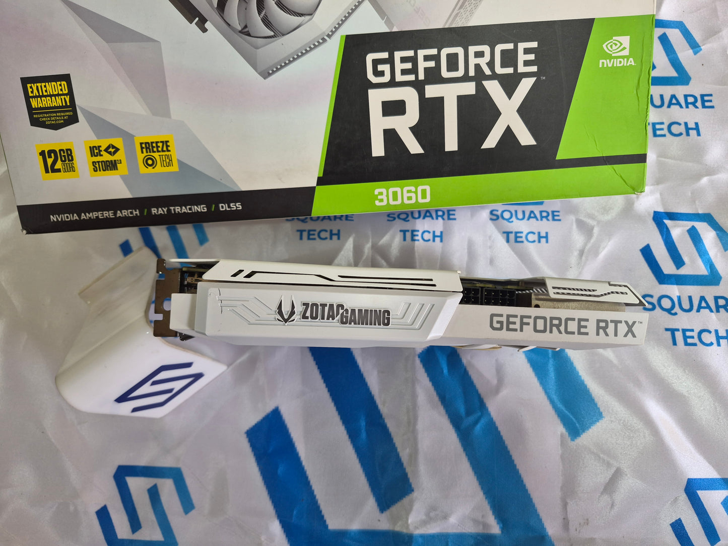 RTX 3060 ZOTAC GAMING AMP WHITE EDITION 12GB GDDR6