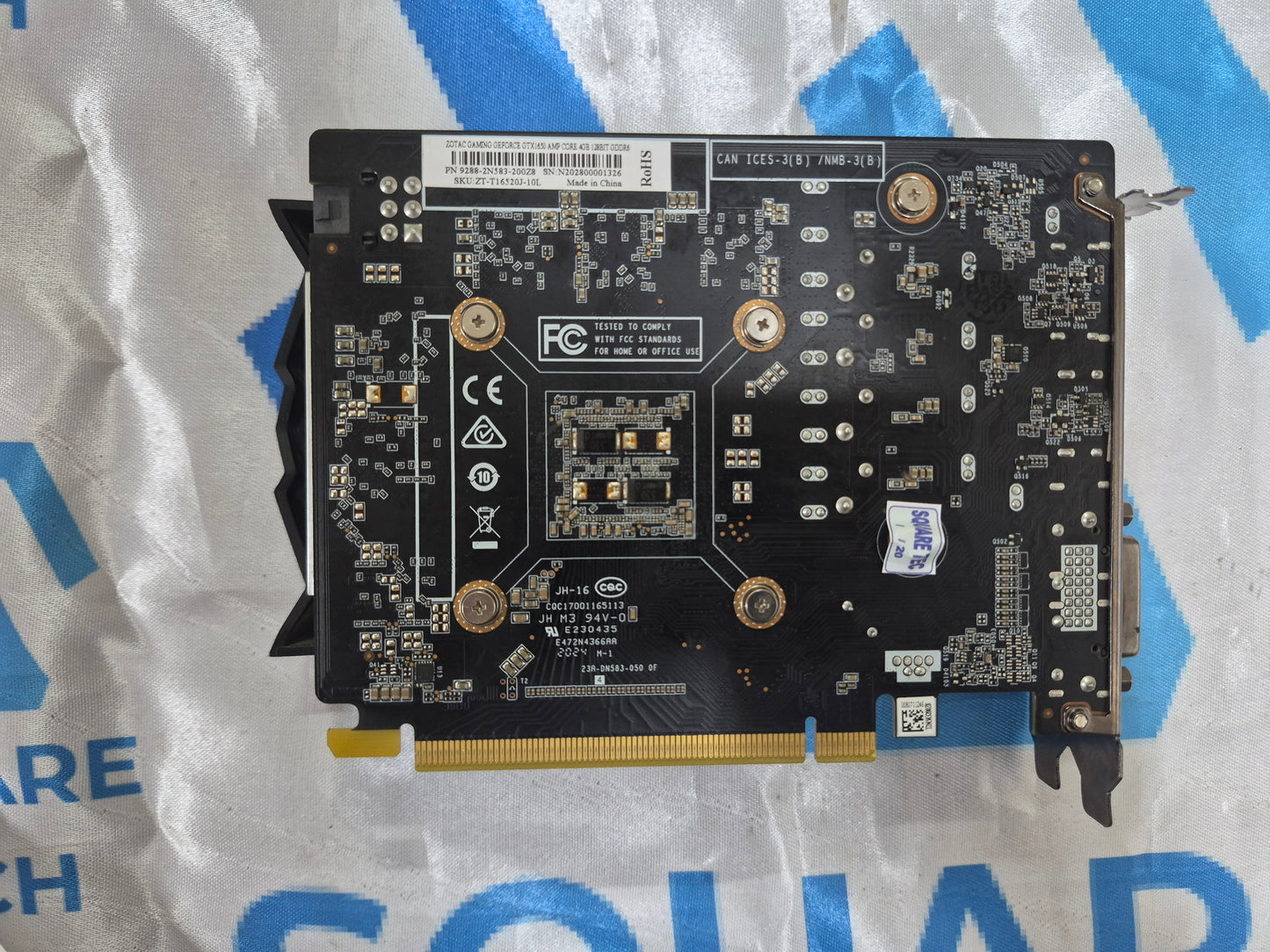 GTX 1650 ZOTAC GAMING AMP 4GB GDDR6