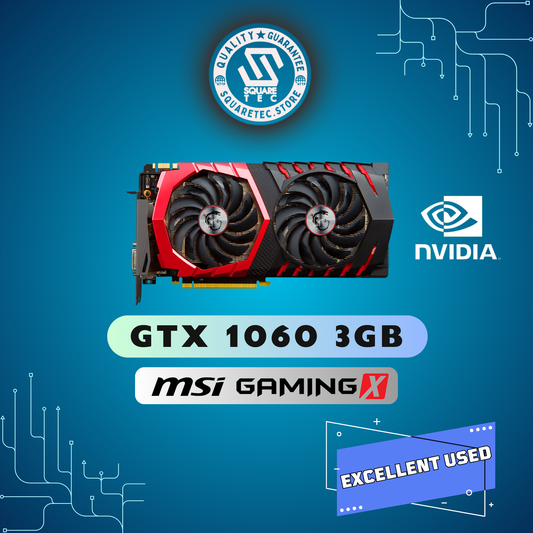 GTX 1060 MSI GAMING X 3GB GDDR5