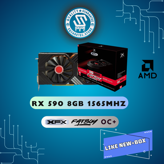 RX 590 XFX FATBOY OC+ 8GB 1565MHz GDDR5