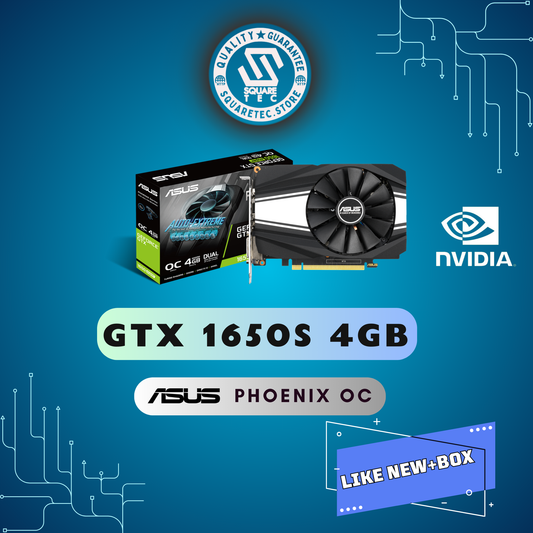 GTX 1650 SUPER ASUS PHOENIX OC 4GB GDDR6