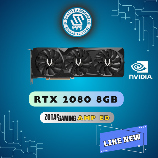 RTX 2080 ZOTAC GAMING AMP Edition 8GB GDDR6