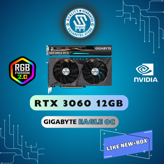 RTX 3060 GIGABYTE EAGLE OC 12GB GDDR6