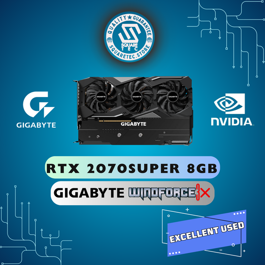 RTX 2070 SUPER GIGABYTE WINDFORCE 3X 8GB GDDR6