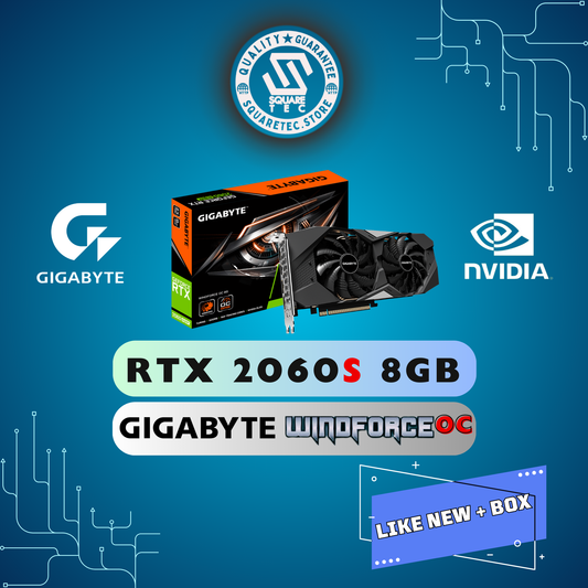 RTX 2060 SUPER GIGABYTE GeForce WINDFORCE OC 8GB GDDR6