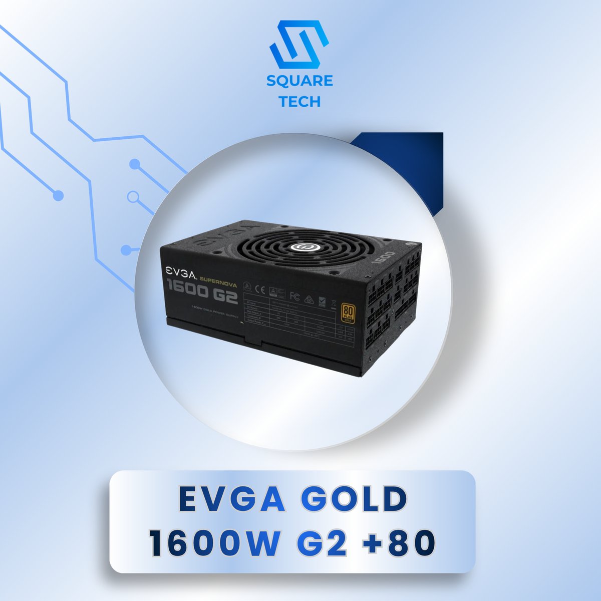 EVGA SuperNOVA 1600 G2 1600W 80+ Gold Fully Modular Power Supply