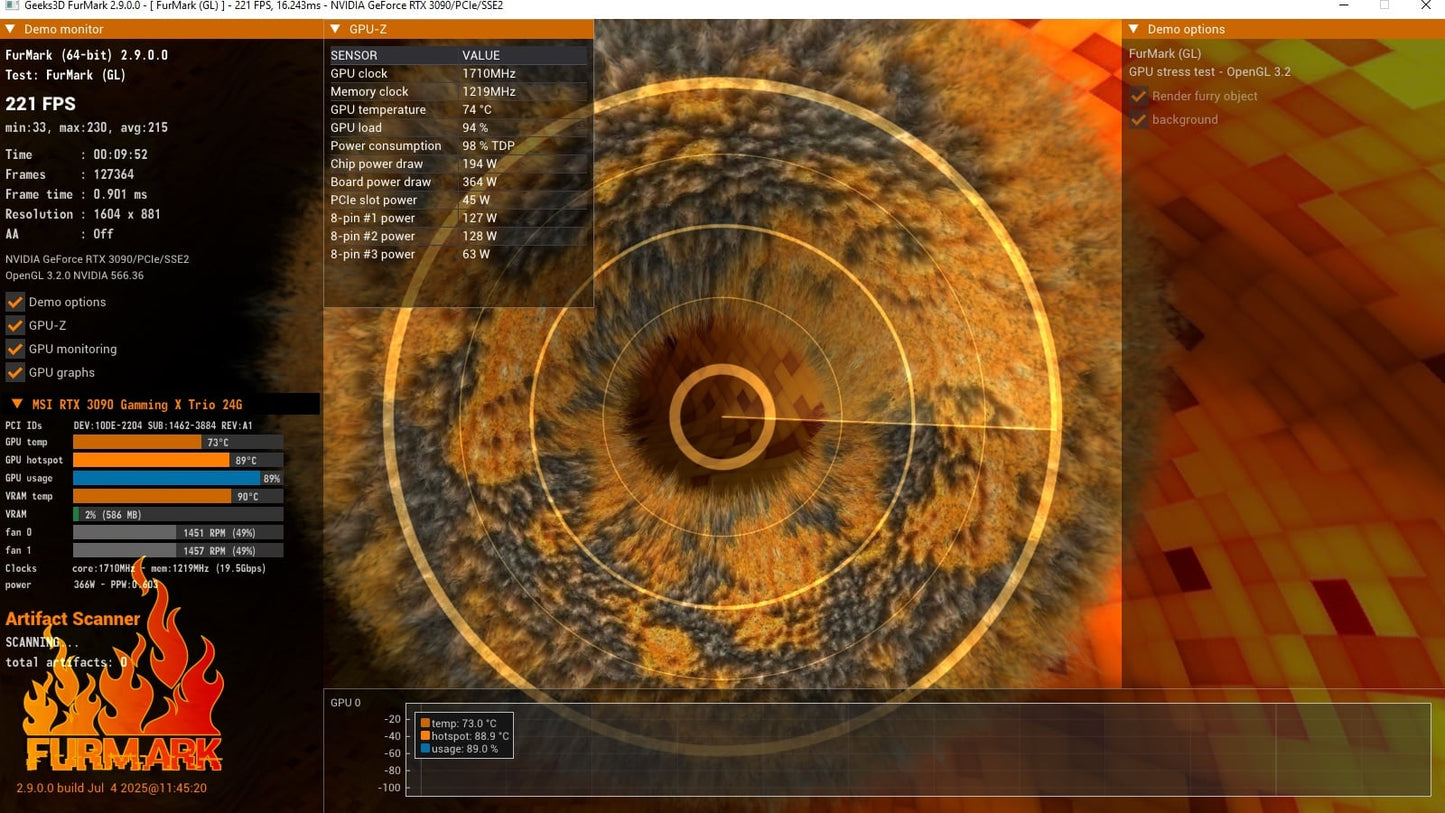 RTX 3090 MSI GAMING X TRIO 24GB GDDR6X