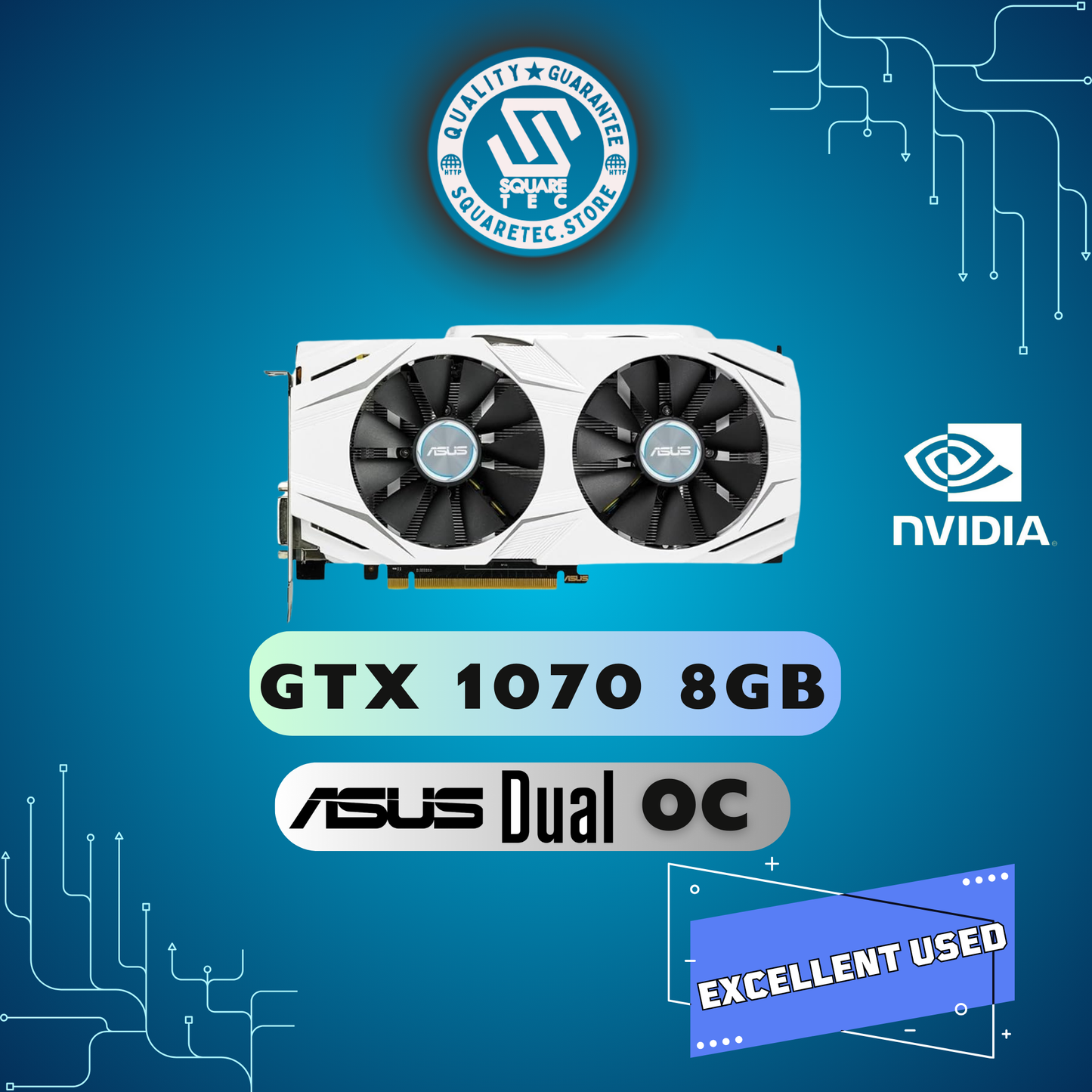 GTX 1070 ASUS Dual GeForce OC Edition 8GB GDDR5